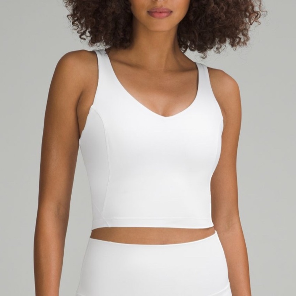 lululemon athletica White Tank Top